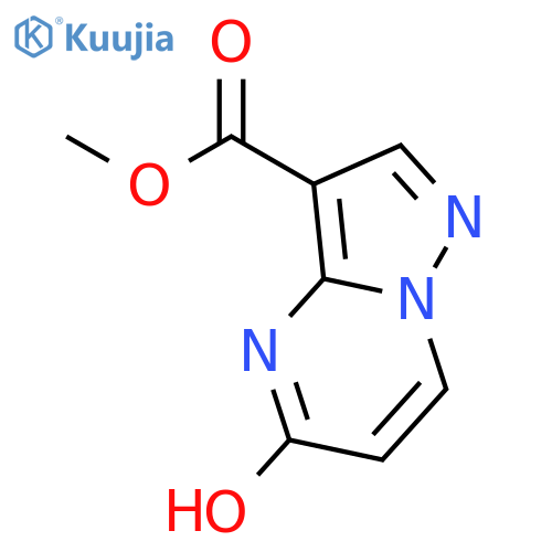 Methyl 5-hydroxypyrazolo[1,5-a]pyrimidine-3-carboxylate structure