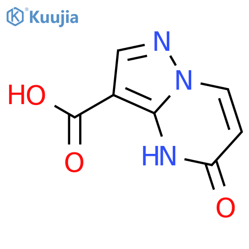 5-Oxo-4,5-dihydropyrazolo[1,5-a]pyrimidine-3-carboxylic acid structure