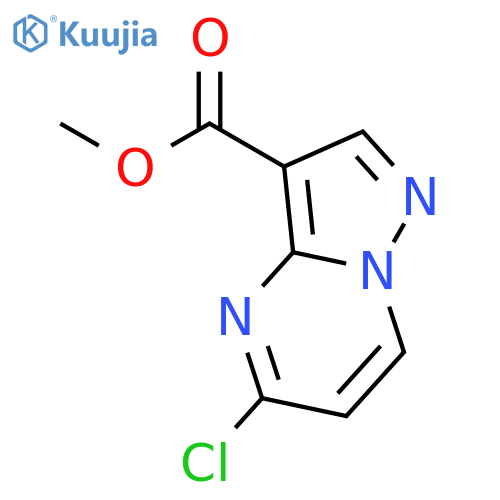 Methyl 5-chloropyrazolo[1,5-a]pyrimidine-3-carboxylate structure