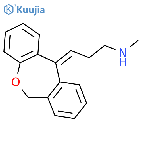 1-Propanamine,3-dibenz[b,e]oxepin-11(6H)-ylidene-N-methyl- structure