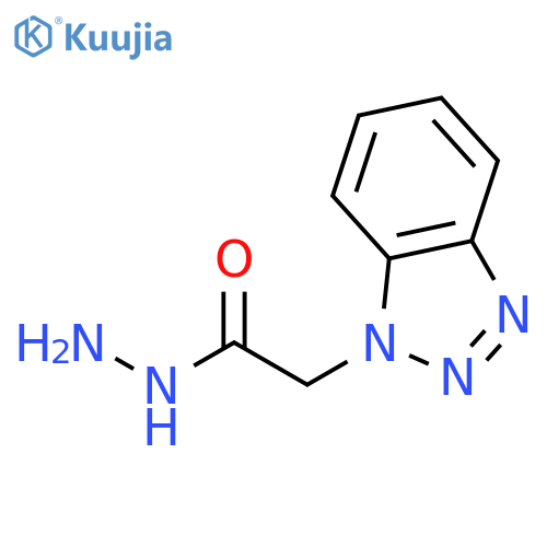 2-(1H-1,2,3-Benzotriazol-1-yl)acetohydrazide structure