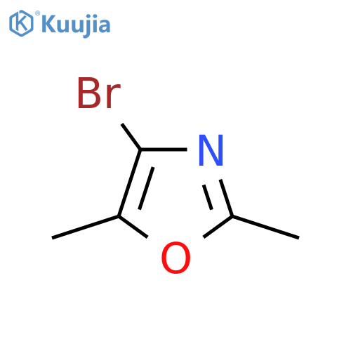 2,5-dimethyl-4-bromooxazole structure