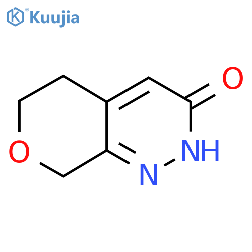 2,5,6,8-Tetrahydro-3H-pyrano[3,4-c]pyridazin-3-one structure
