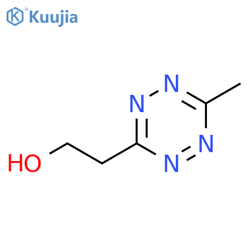 2-(6-Methyl-1,2,4,5-tetrazin-3-yl)ethanol structure