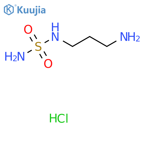 (3-Aminopropyl)(sulfamoyl)amine hydrochloride structure