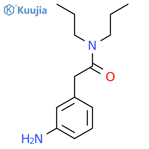 2-(3-Aminophenyl)-N,N-dipropylacetamide structure