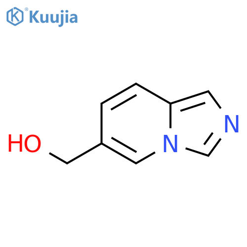 Imidazo1,5-apyridin-6-yl-methanol structure