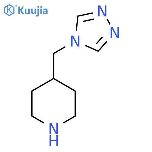 4-(4H-1,2,4-Triazol-4-yl)methylpiperidine structure