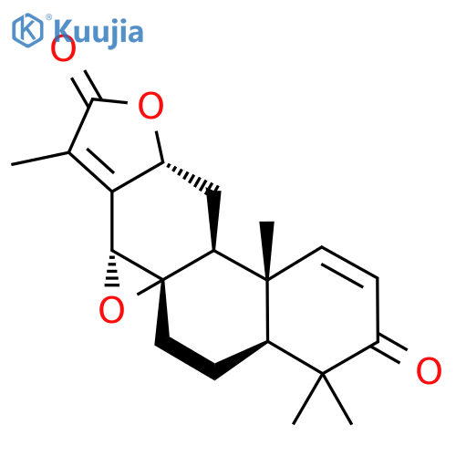 (1S,3R,8R,10S,11R,16S)-5,11,15,15-Tetramethyl-2,7-dioxapentacyclo[8.8.0.01,3.04,8.011,16]octadeca-4,12-diene-6,14-dione structure