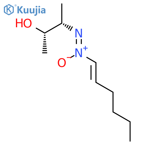 2-Butanol,3-[(1Z)-[(1E)-1-hexenyl]-ONN-azoxy]-, (2S,3S)- (9CI) structure