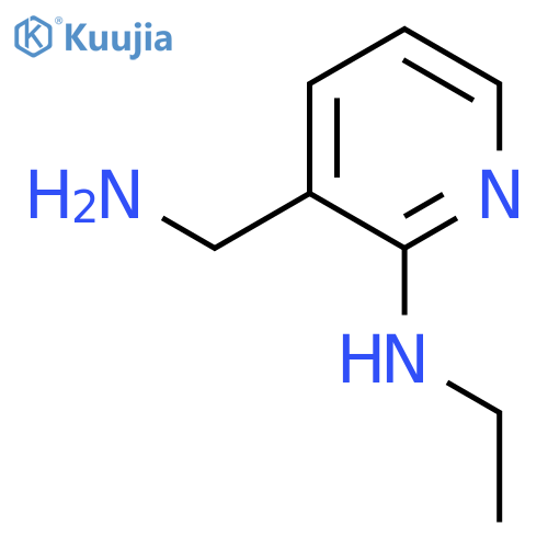 3-(Aminomethyl)-N-ethylpyridin-2-amine structure