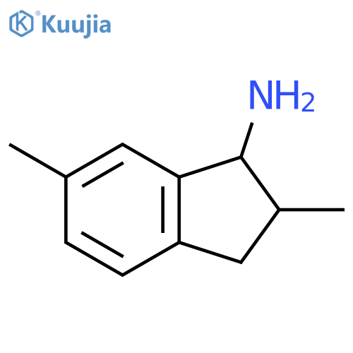 2,6-Dimethyl-2,3-dihydro-1H-inden-1-amine structure