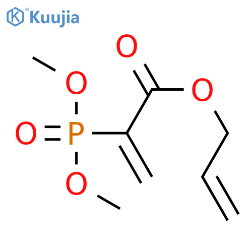 2-Propenoic acid, 2-(dimethoxyphosphinyl)-, 2-propenyl ester structure