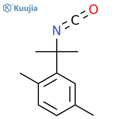 2-(2-isocyanatopropan-2-yl)-1,4-dimethylbenzene structure