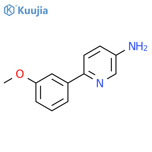 6-(3-Methoxyphenyl)pyridin-3-amine structure