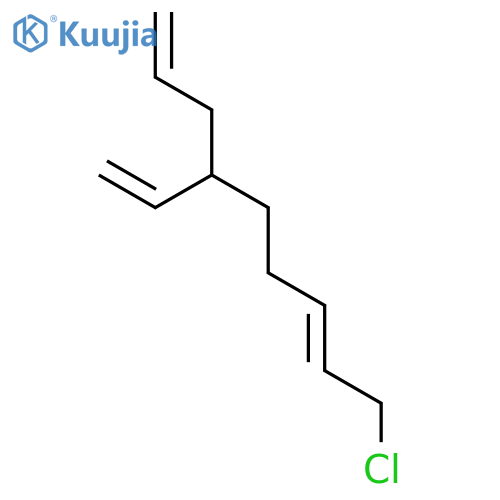 1,7-Nonadiene, 9-chloro-4-ethenyl-, (E)-(±)- structure