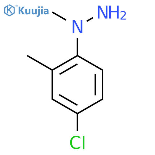 1-(4-Chloro-2-methylphenyl)-1-methylhydrazine structure