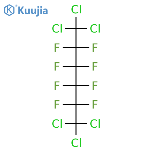 Hexane, 1,1,1,6,6,6-hexachloro-2,2,3,3,4,4,5,5-octafluoro- structure