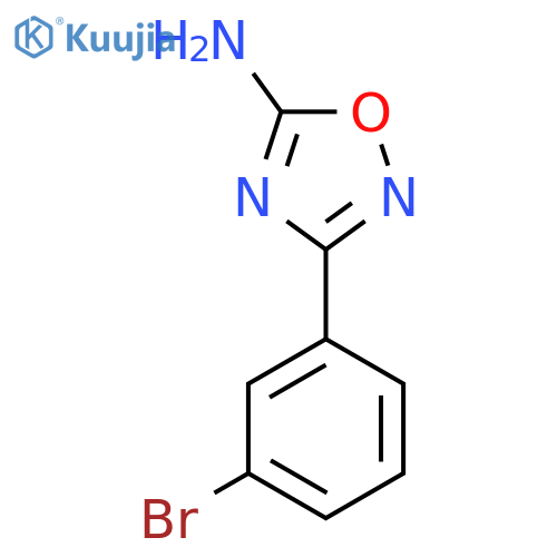3-(3-Bromophenyl)-1,2,4-oxadiazol-5-amine structure