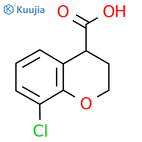8-Chlorochroman-4-carboxylic acid structure