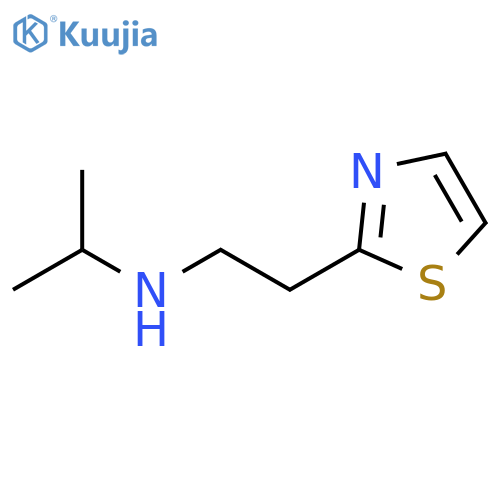 (propan-2-yl)2-(1,3-thiazol-2-yl)ethylamine structure