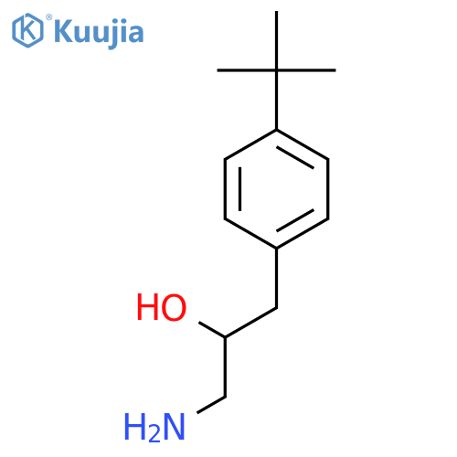 1-Amino-3-(4-(tert-butyl)phenyl)propan-2-ol structure