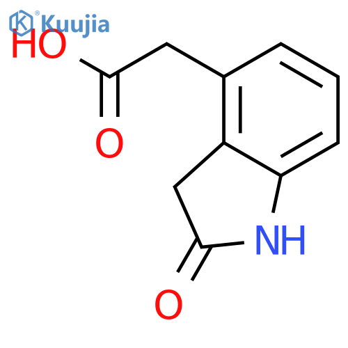 2-(2-Oxoindolin-4-yl)acetic acid structure
