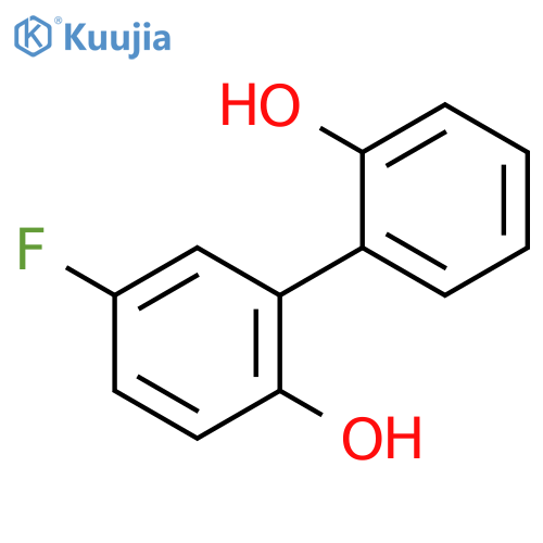 4-fluoro-2-(2-hydroxyphenyl)phenol structure