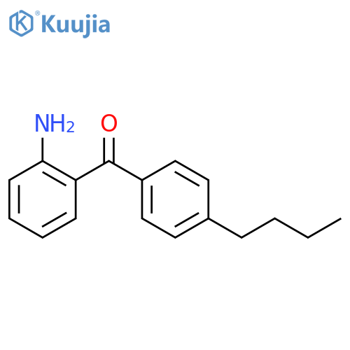 2-(4-butylbenzoyl)aniline structure