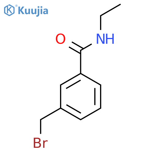 3-(bromomethyl)-N-ethylbenzamide structure