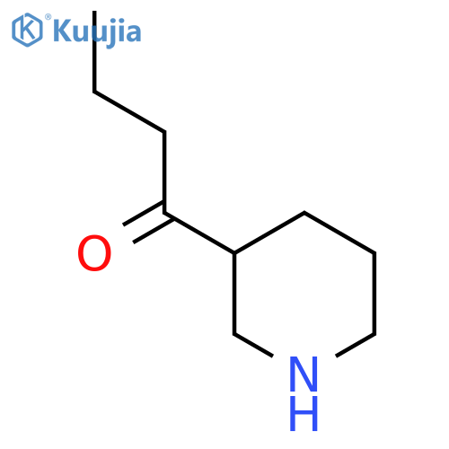 1-Piperidin-3-yl-butan-1-one structure