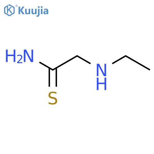 2-(Ethylamino)ethanethioamide structure