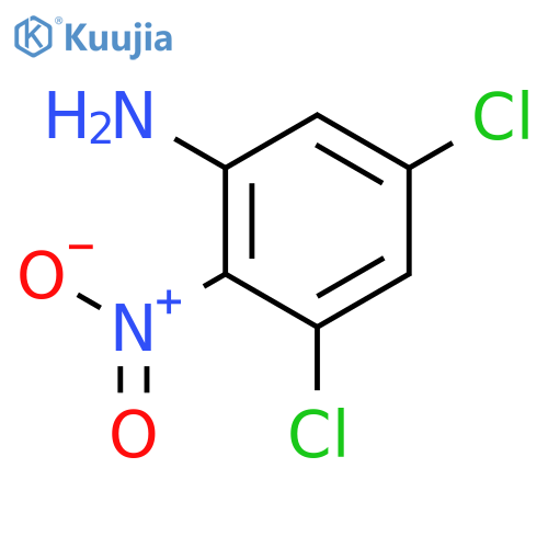 3,5-dichloro-2-nitro-aniline structure