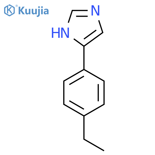4-(4-ethylphenyl)-1H-imidazole structure