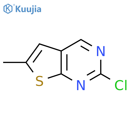2-Chloro-6-methylthieno[2,3-d]pyrimidine structure
