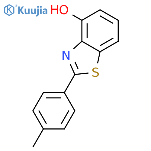 4-Benzothiazolol,2-(4-methylphenyl)- structure