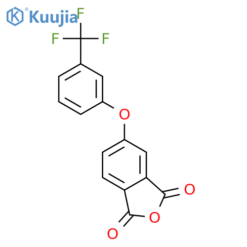 1,3-Isobenzofurandione, 5-[3-(trifluoromethyl)phenoxy]- structure