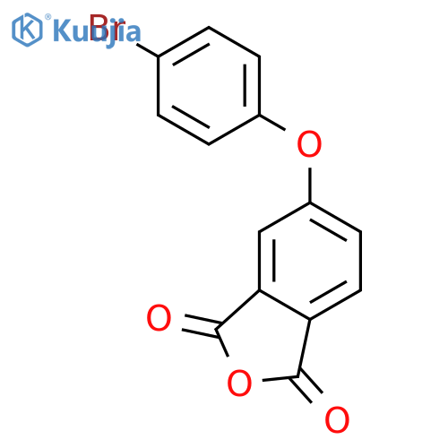 5-(4-Bromophenoxy)isobenzofuran-1,3-dione structure