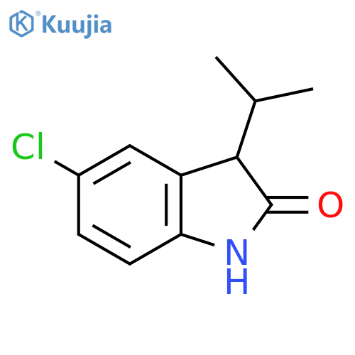 5-Chloro-3-(propan-2-yl)-2,3-dihydro-1H-indol-2-one structure