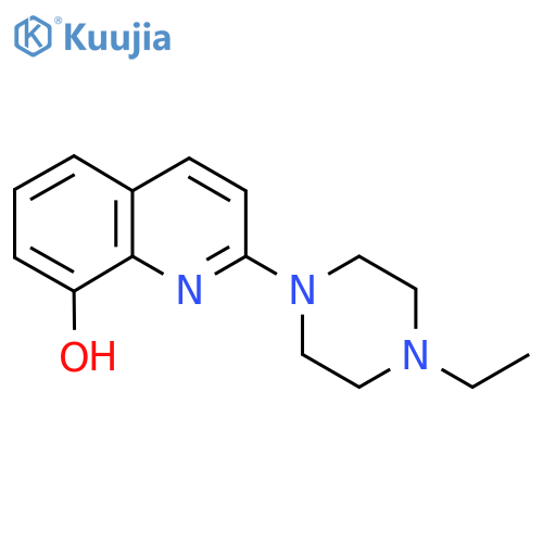 2-(4-Ethylpiperazin-1-yl)quinolin-8-ol structure