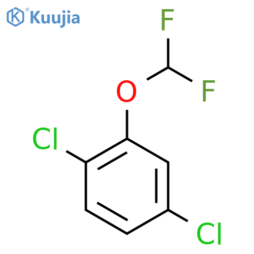 1,4-Dichloro-2-(difluoromethoxy)benzene structure