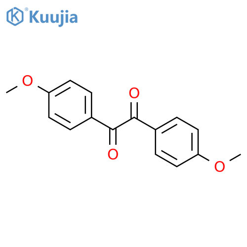 4,4'-Dimethoxybenzil structure