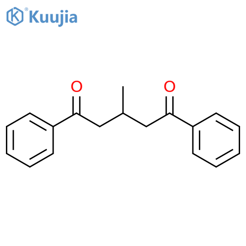 1,5-pentanedione, 3-methyl-1,5-diphenyl- structure