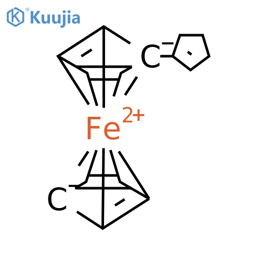 Cyclopentenylferrocene structure