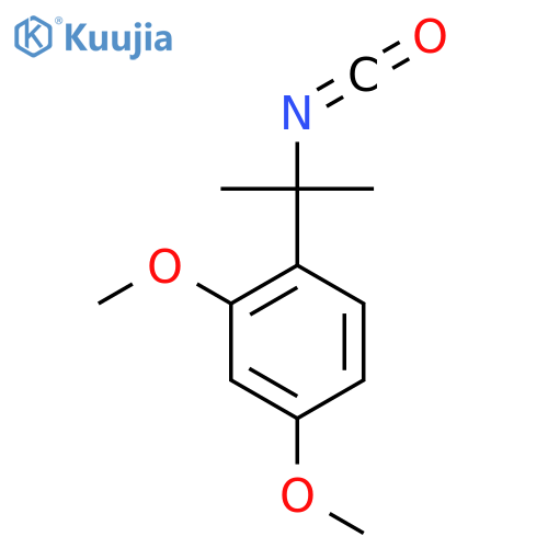 1-(2-Isocyanatopropan-2-yl)-2,4-dimethoxybenzene structure