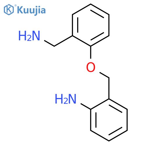 Benzenemethanamine, 2-[(2-aminophenyl)methoxy]- structure