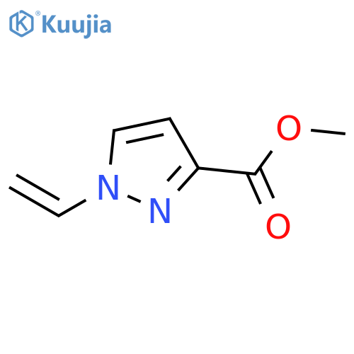 1-ethenyl-1H-Pyrazole-3-carboxylic acid methyl ester structure