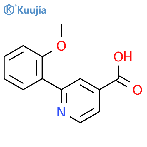 2-(2-Methoxyphenyl)isonicotinic acid structure