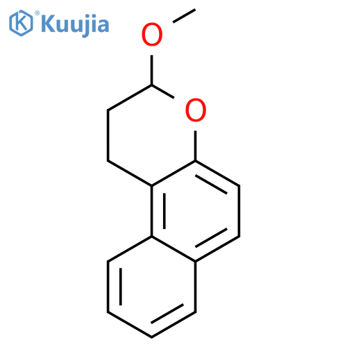 1H-NAPHTHO[2,1-B]PYRAN, 2,3-DIHYDRO-3-METHOXY- structure