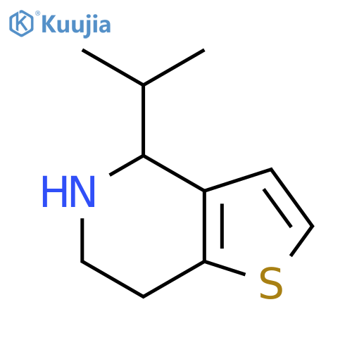 4-(propan-2-yl)-4H,5H,6H,7H-thieno3,2-cpyridine structure